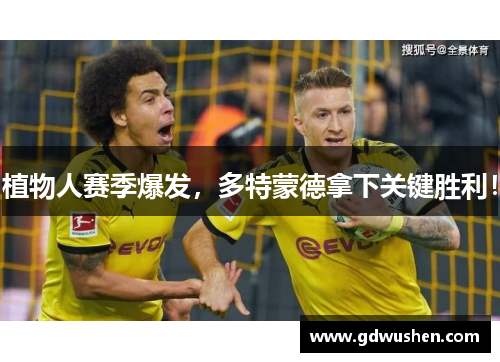 植物人赛季爆发，多特蒙德拿下关键胜利！