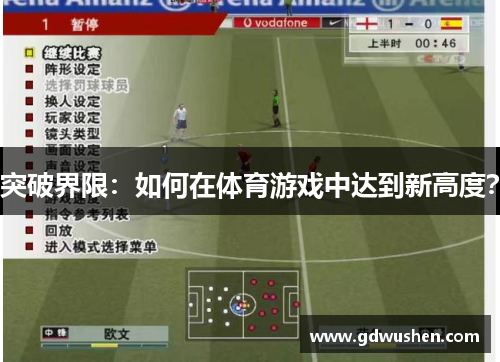 突破界限：如何在体育游戏中达到新高度？