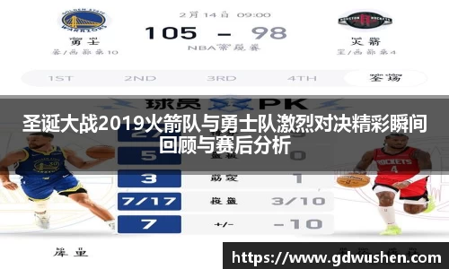 圣诞大战2019火箭队与勇士队激烈对决精彩瞬间回顾与赛后分析